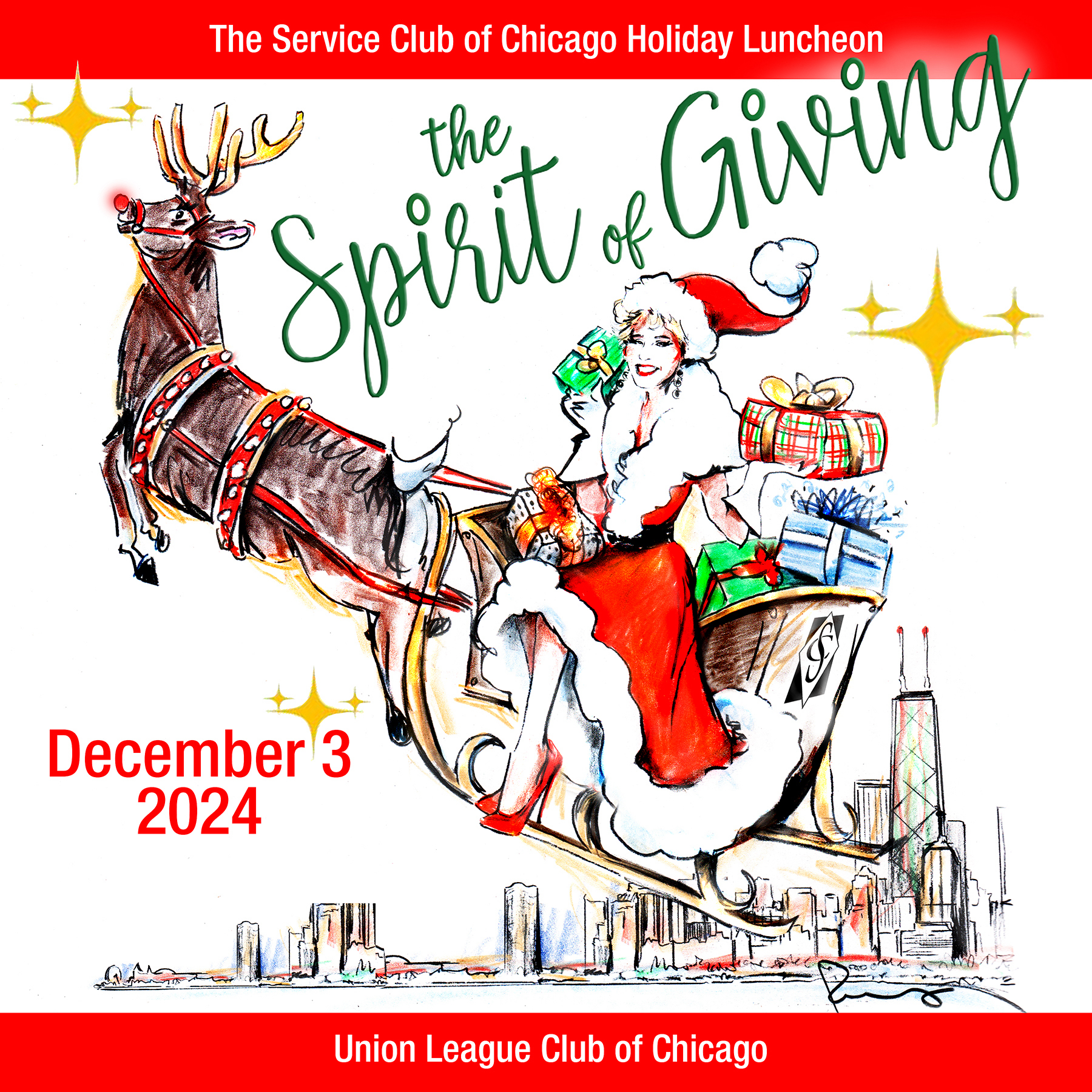 The Service Club of Chicago's Holiday Luncheon 2024