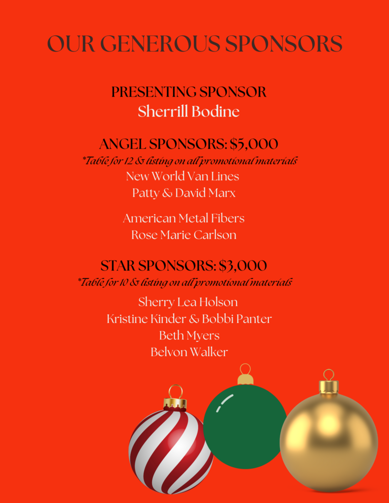 Holiday Luncheon Sponsors