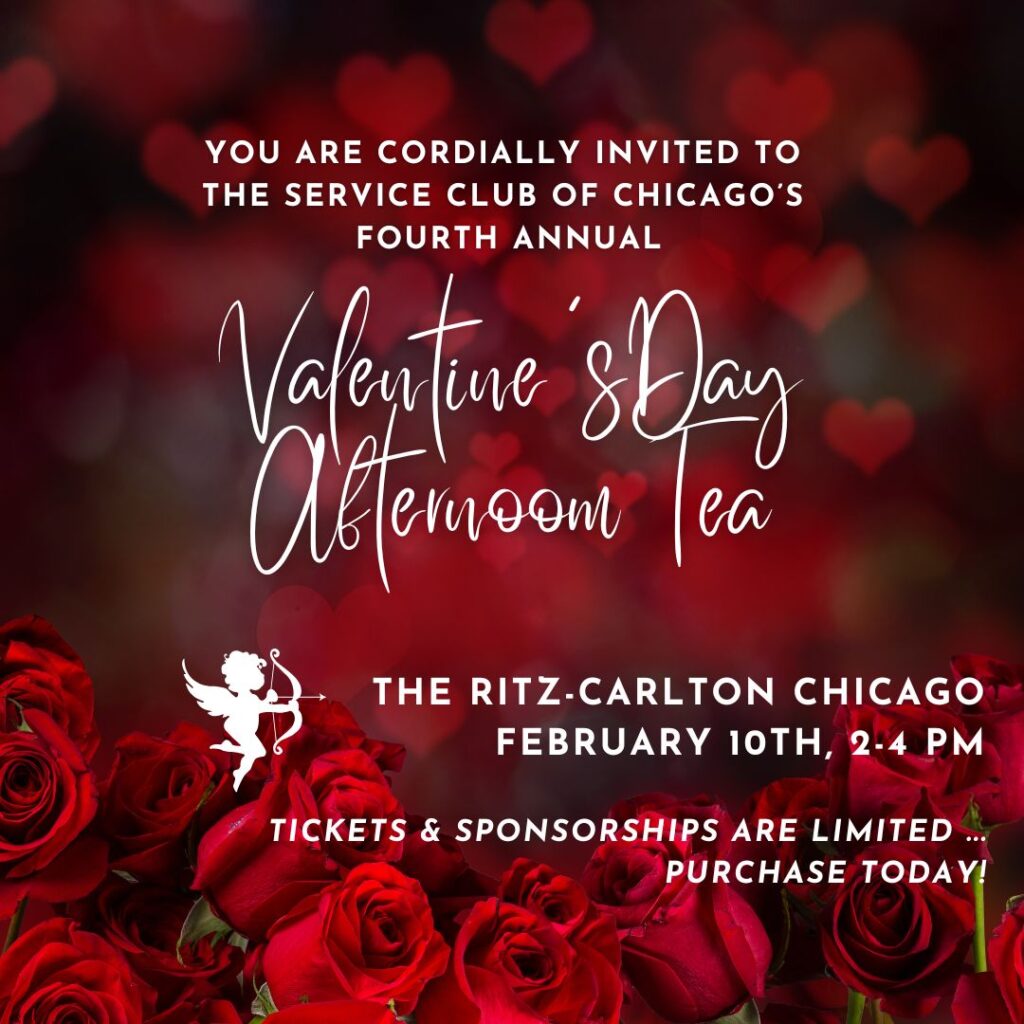 The Service Club of Chicago's 4th Annual Valentine's Day Tea