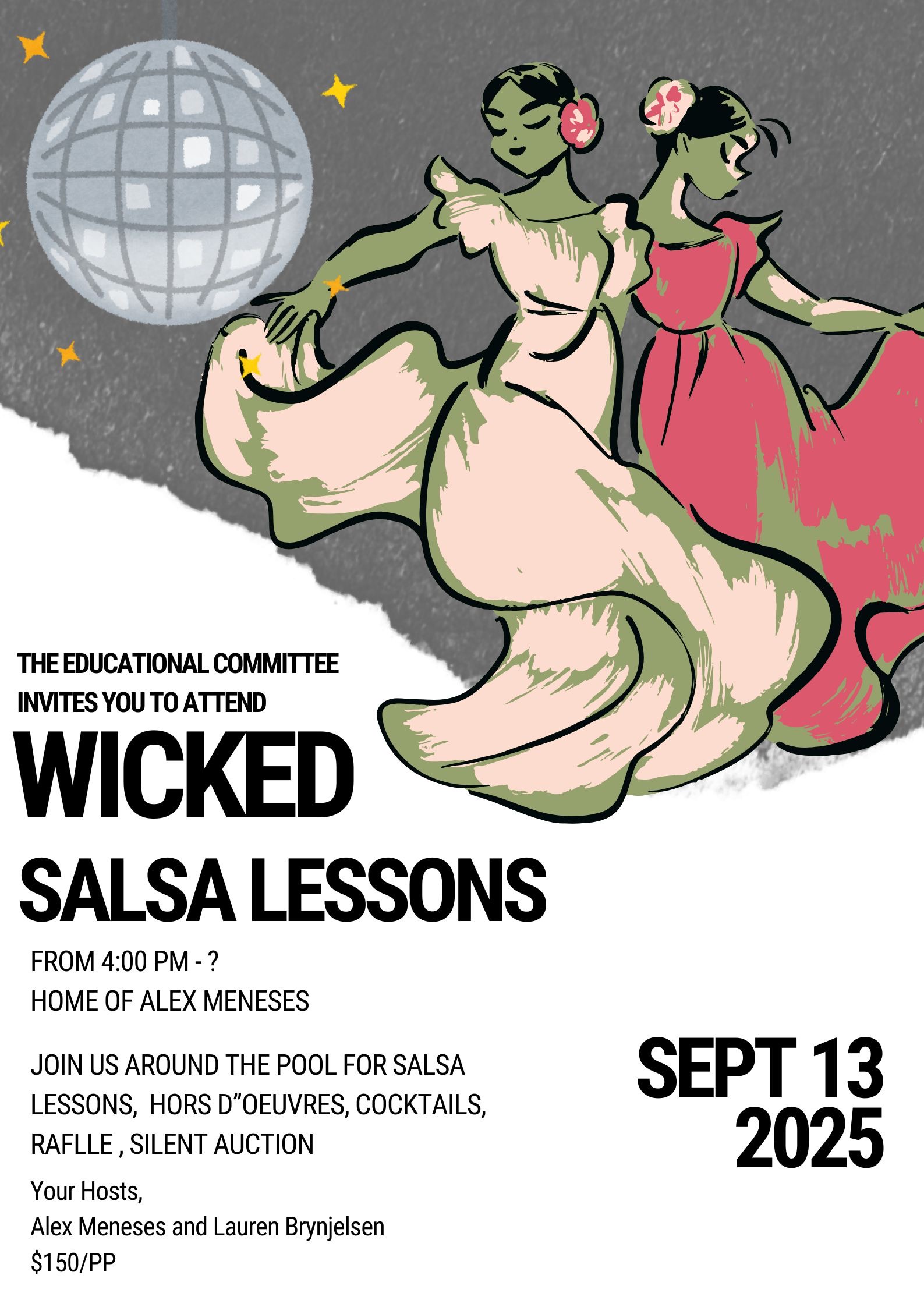Education Committee presents Wickedly Wonderful Salsa Night