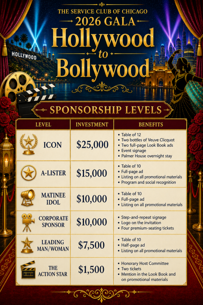 Gala 2026 Sponsorship Packages